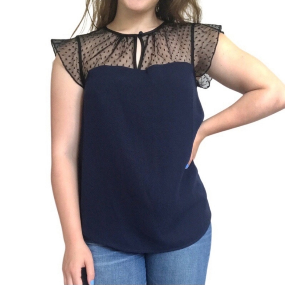 J. Crew Short Sleeve Blouse